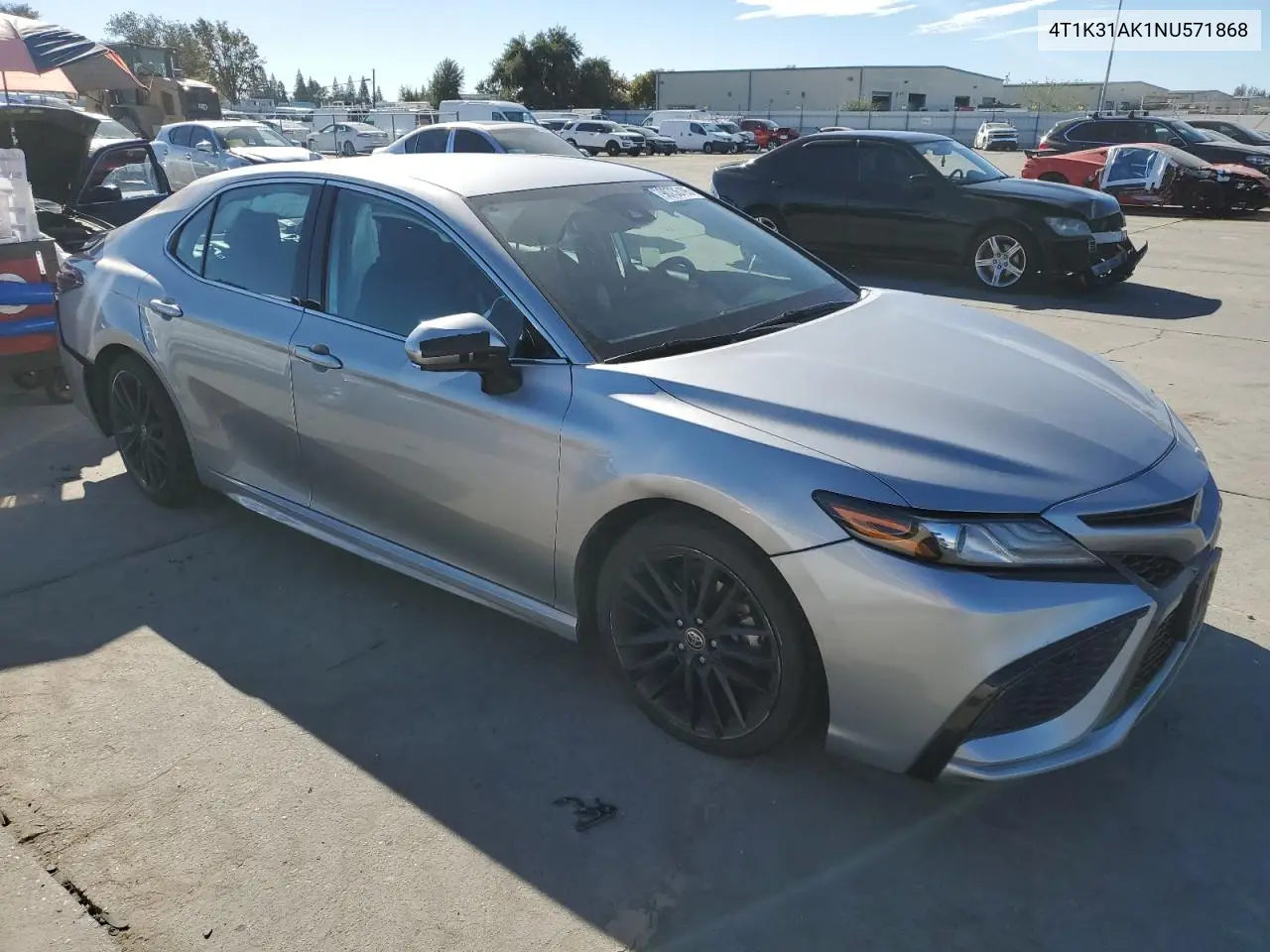 4T1K31AK1NU571868 2022 Toyota Camry Xse