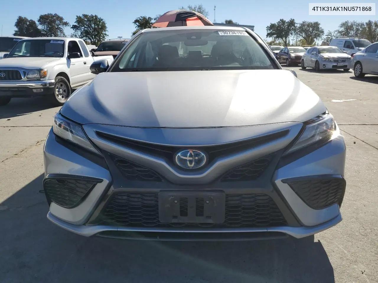 4T1K31AK1NU571868 2022 Toyota Camry Xse