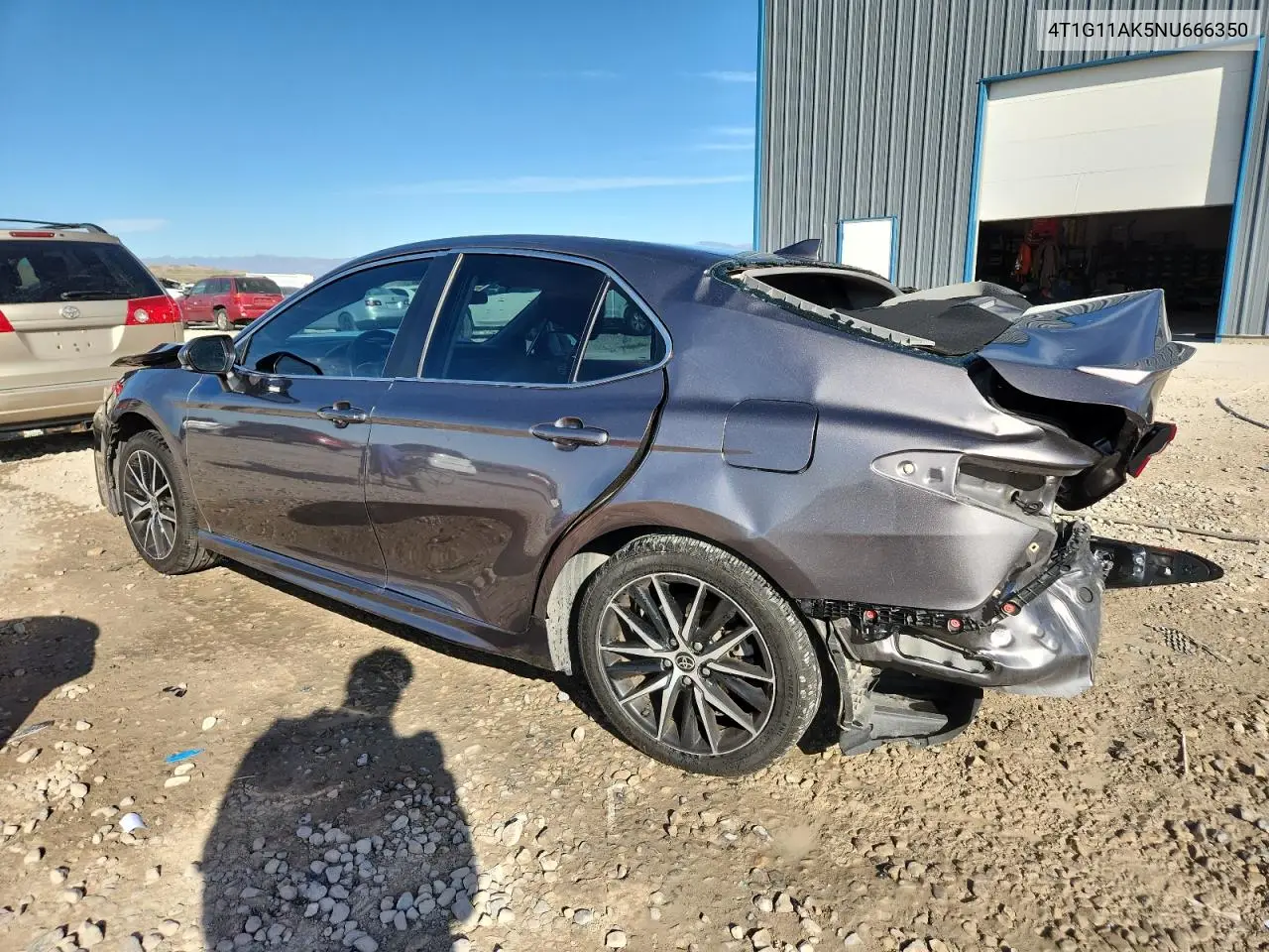 4T1G11AK5NU666350 2022 Toyota Camry Se