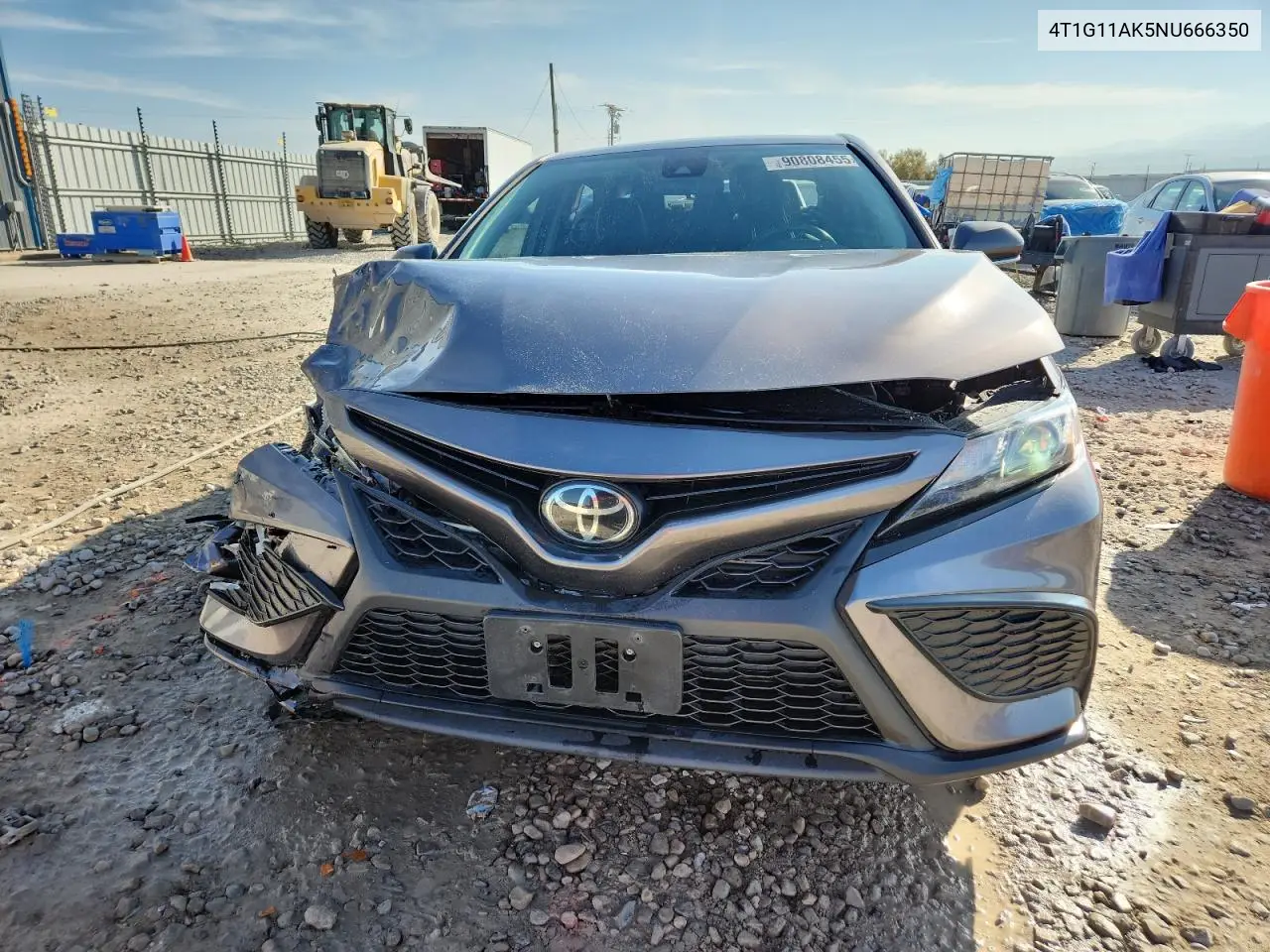 4T1G11AK5NU666350 2022 Toyota Camry Se