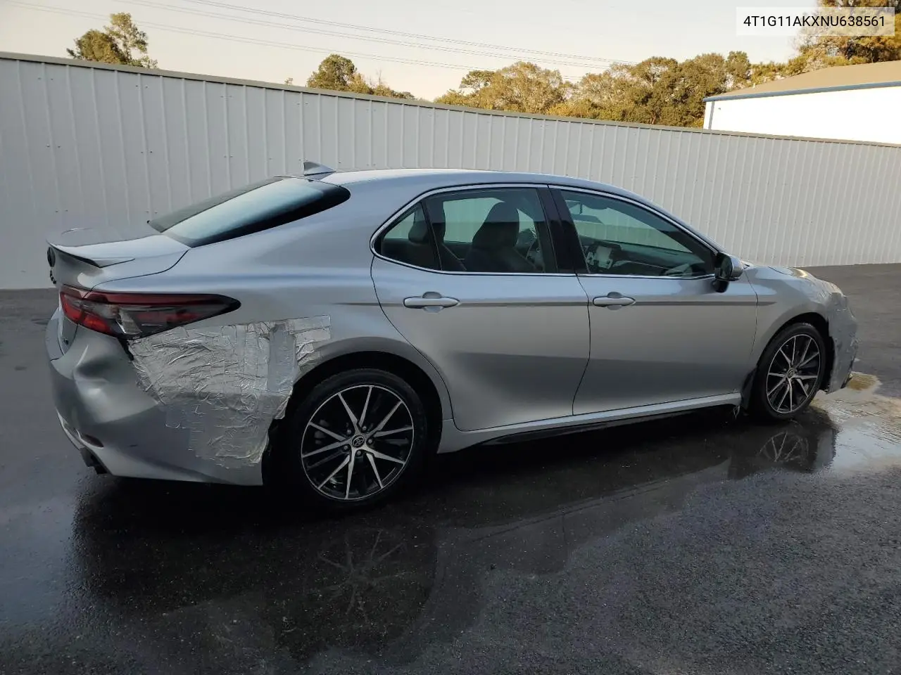 4T1G11AKXNU638561 2022 Toyota Camry Se