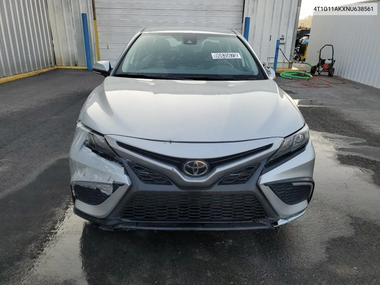 4T1G11AKXNU638561 2022 Toyota Camry Se