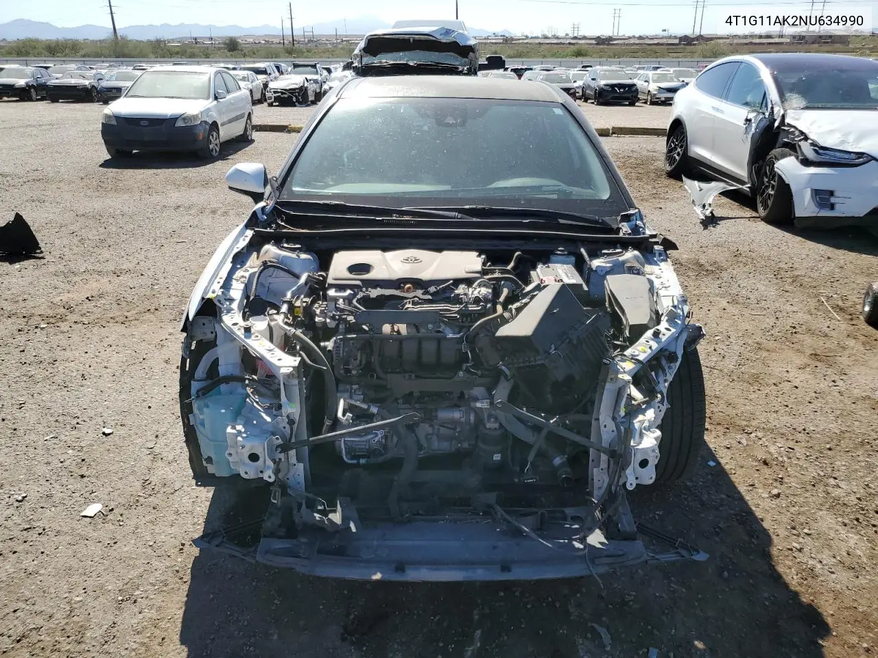 4T1G11AK2NU634990 2022 Toyota Camry Se