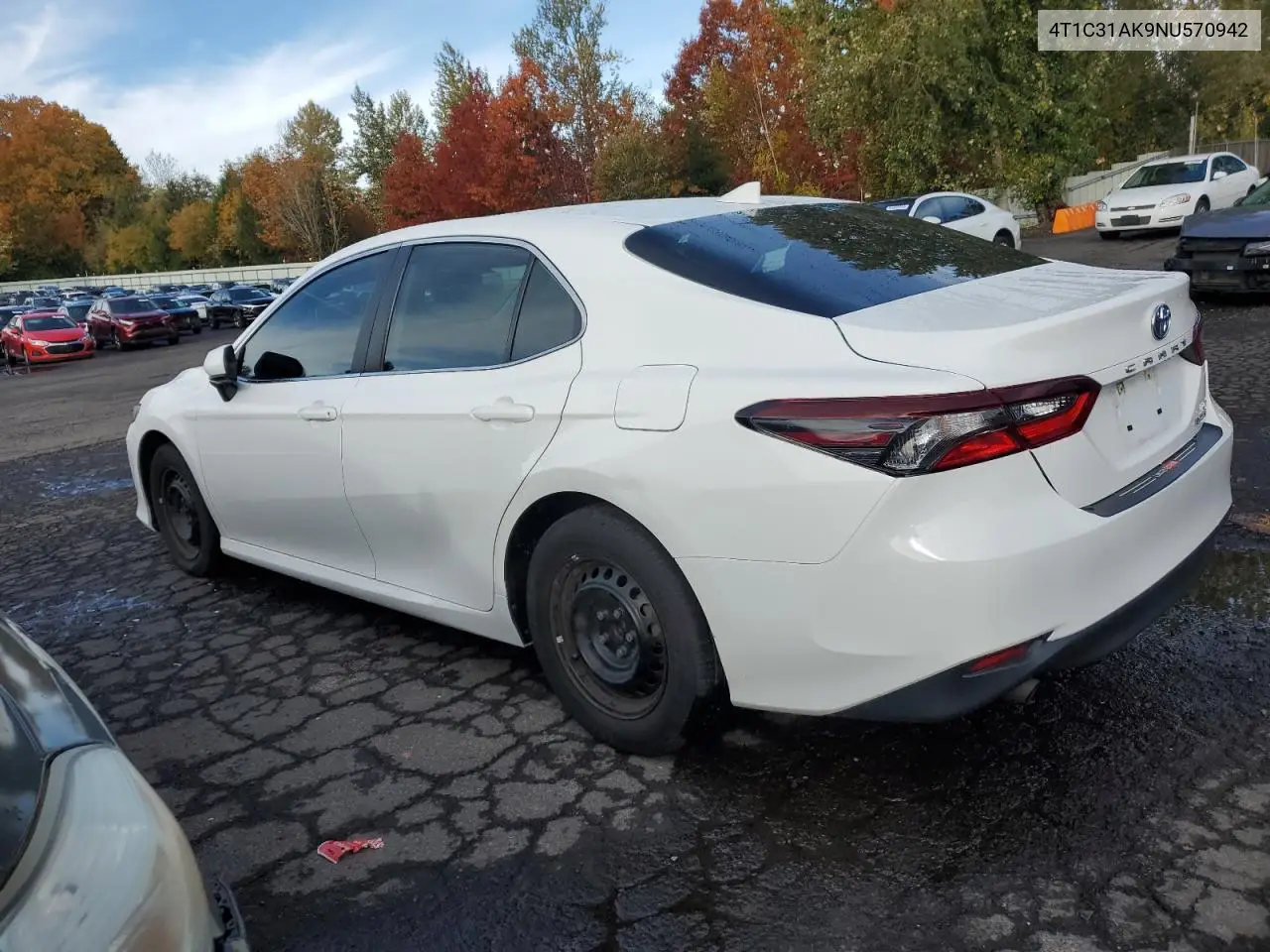 4T1C31AK9NU570942 2022 Toyota Camry Le