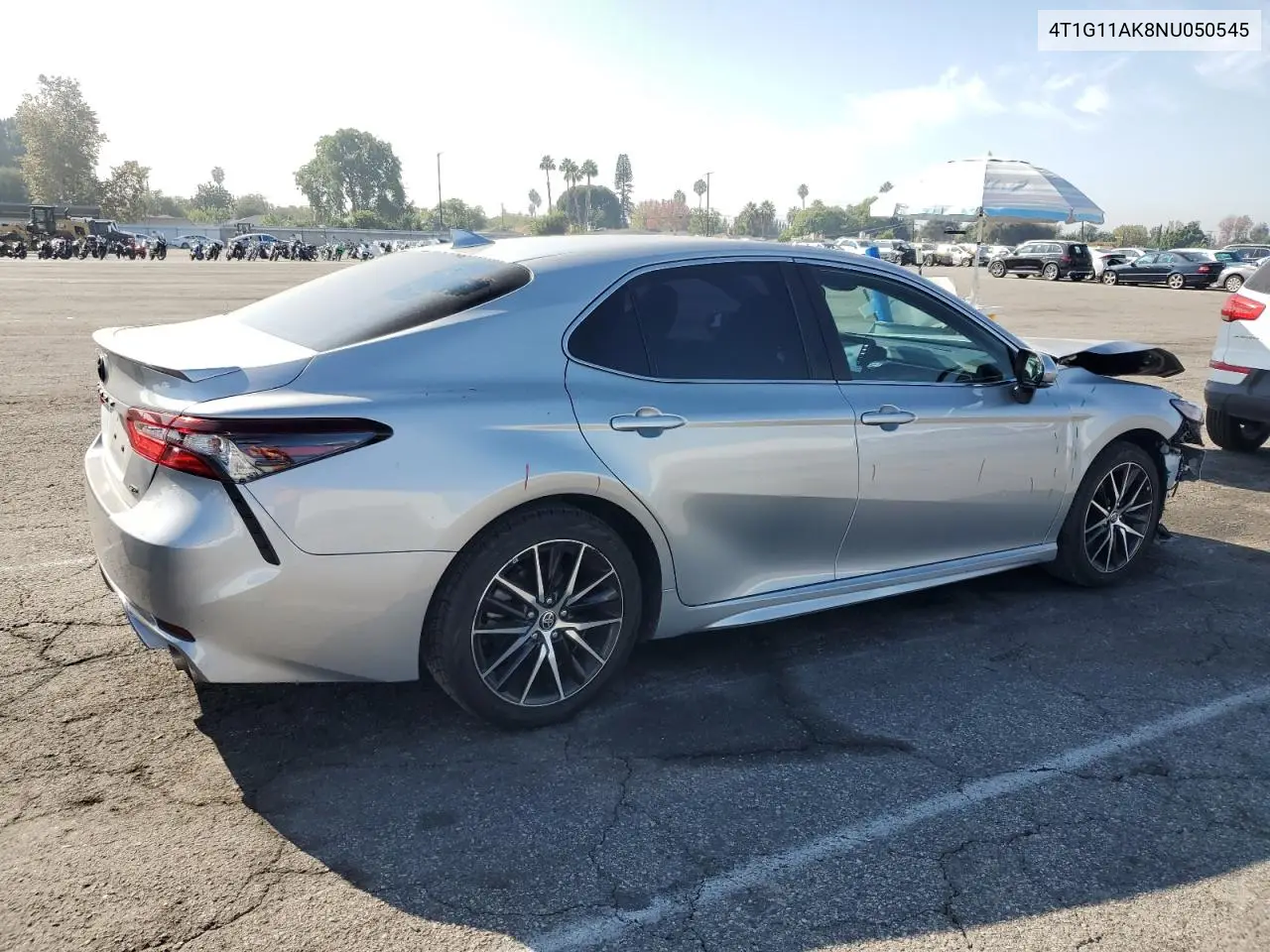 4T1G11AK8NU050545 2022 Toyota Camry Se