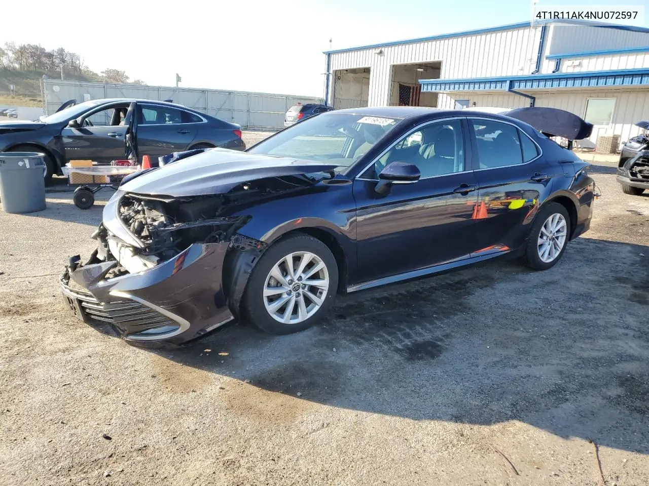 4T1R11AK4NU072597 2022 Toyota Camry Le