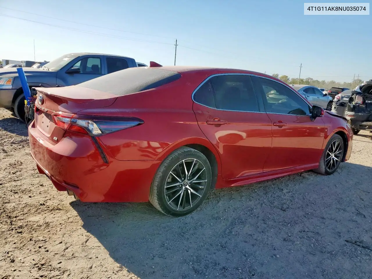 4T1G11AK8NU035074 2022 Toyota Camry Se