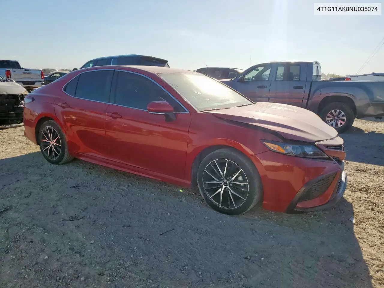 4T1G11AK8NU035074 2022 Toyota Camry Se