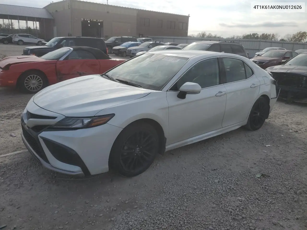 4T1K61AK0NU012626 2022 Toyota Camry Xse