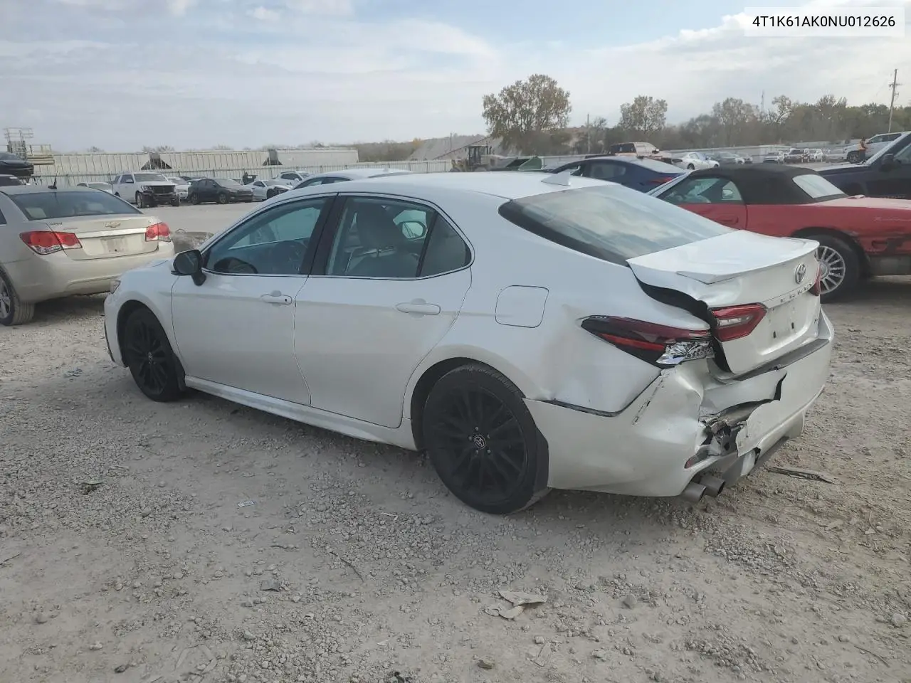 4T1K61AK0NU012626 2022 Toyota Camry Xse