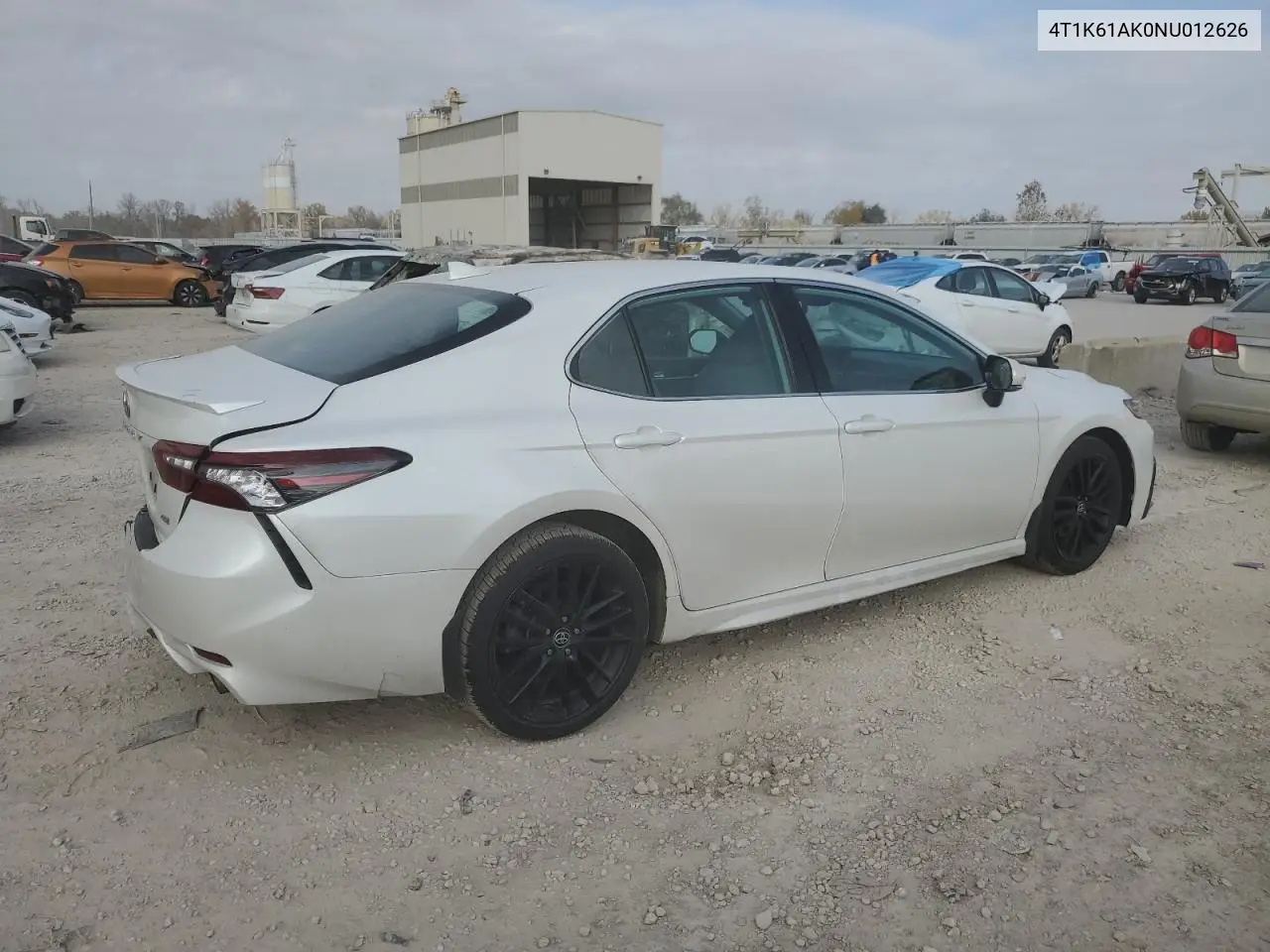 4T1K61AK0NU012626 2022 Toyota Camry Xse