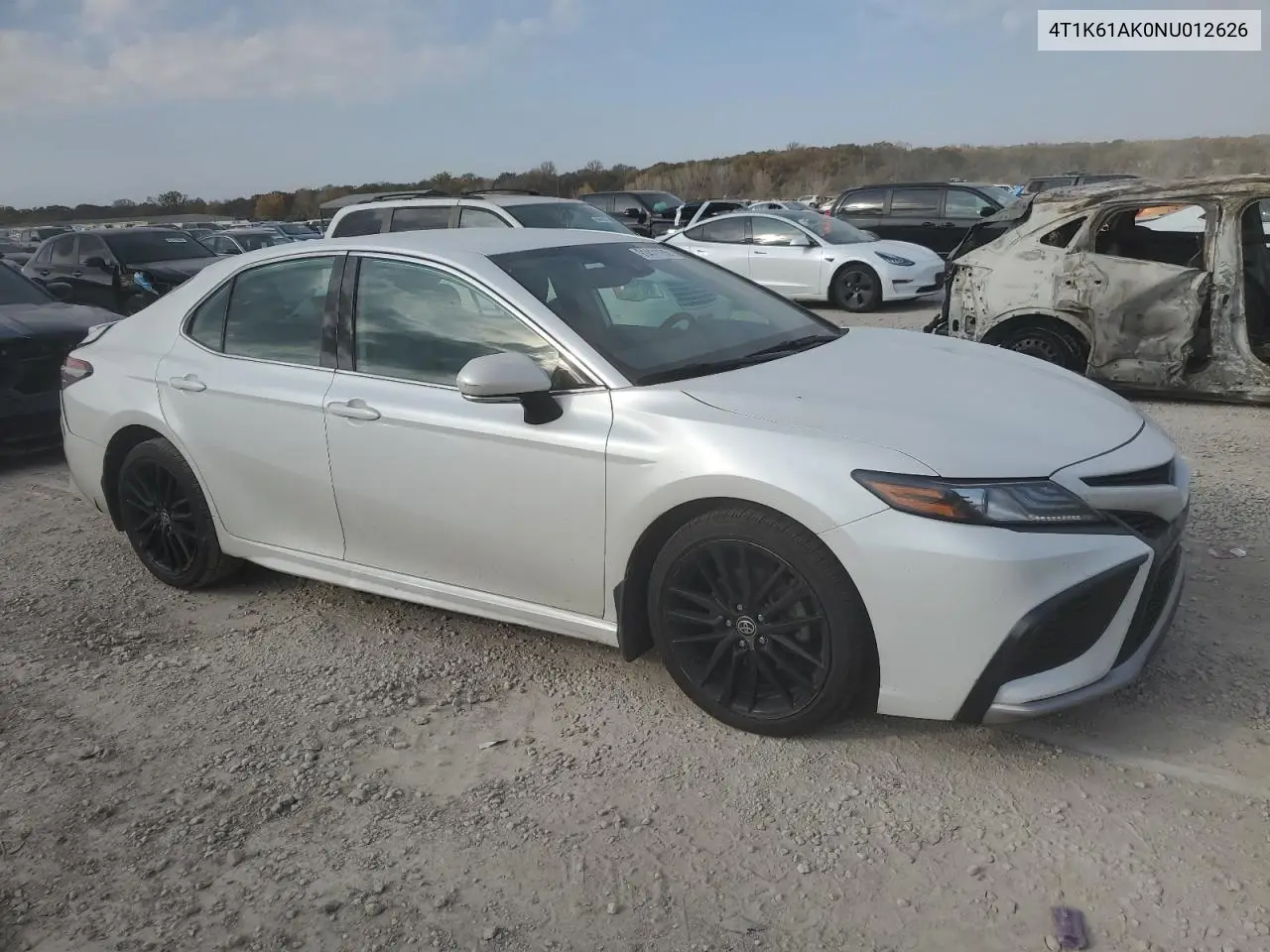 4T1K61AK0NU012626 2022 Toyota Camry Xse