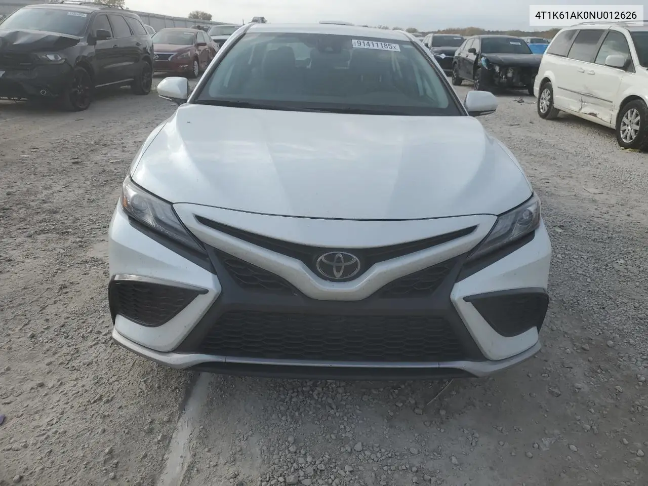 4T1K61AK0NU012626 2022 Toyota Camry Xse