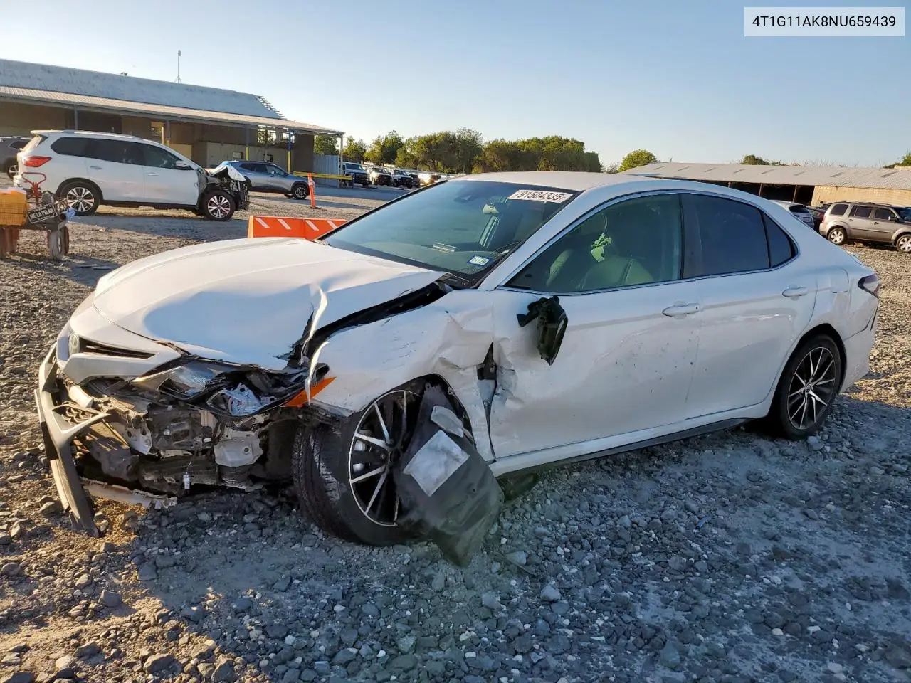 4T1G11AK8NU659439 2022 Toyota Camry Se