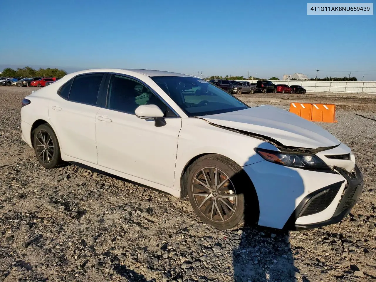 4T1G11AK8NU659439 2022 Toyota Camry Se