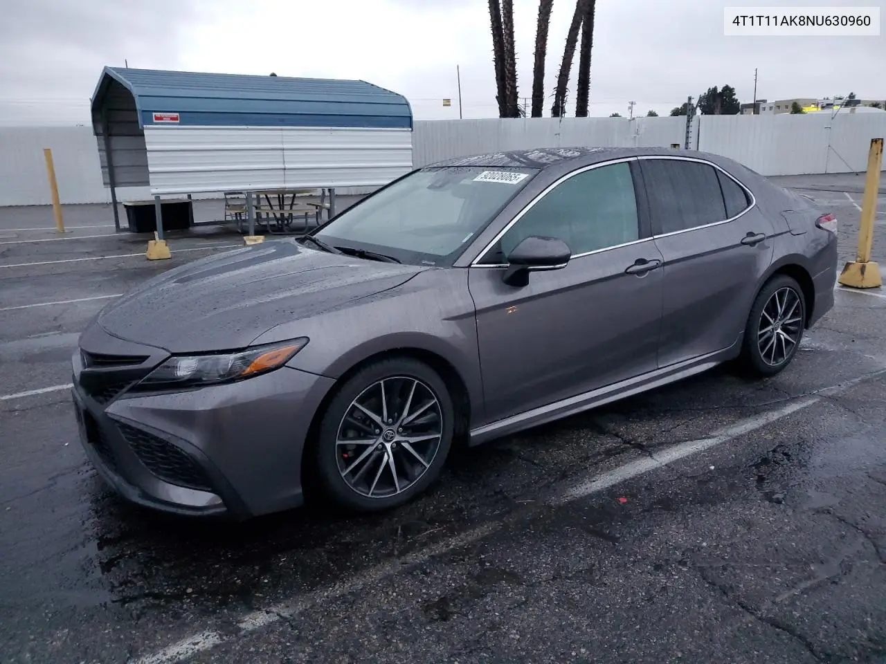 4T1T11AK8NU630960 2022 Toyota Camry Se