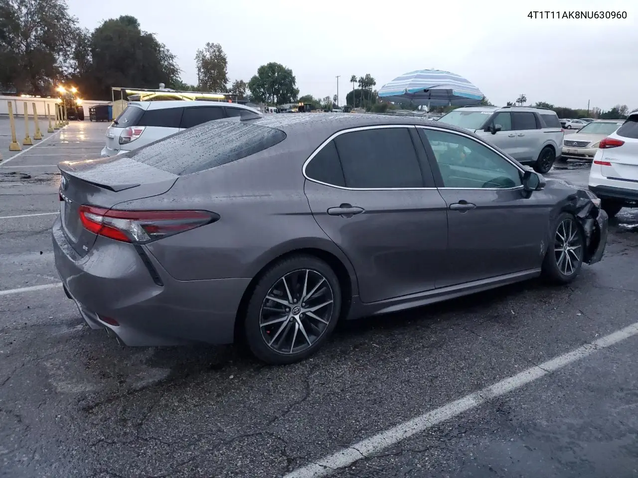 4T1T11AK8NU630960 2022 Toyota Camry Se