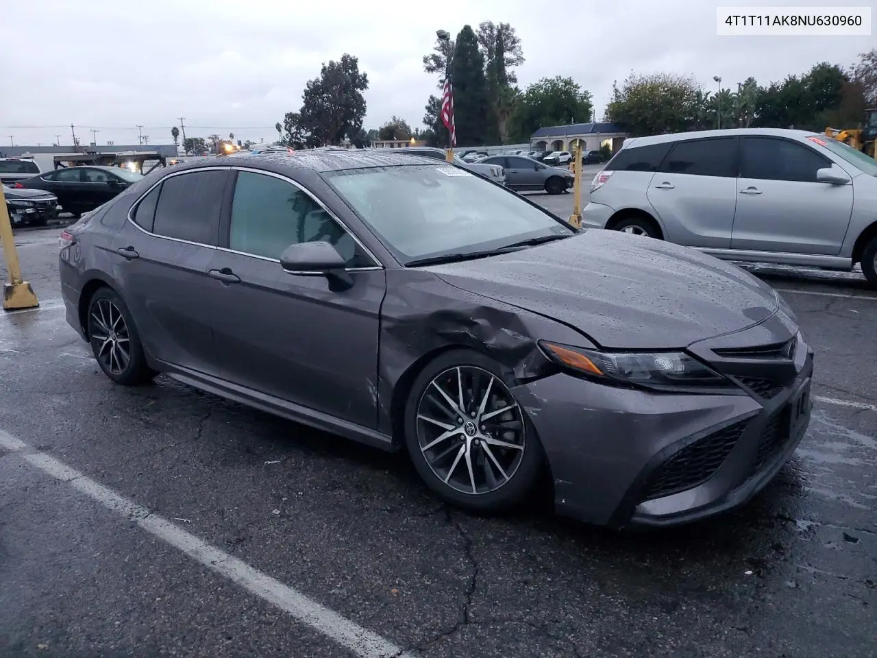4T1T11AK8NU630960 2022 Toyota Camry Se