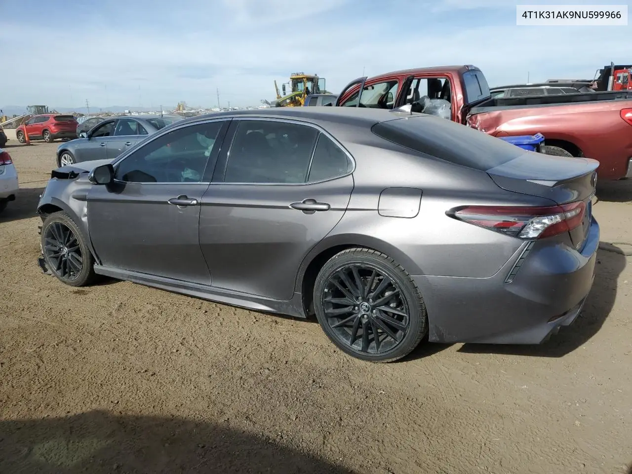 4T1K31AK9NU599966 2022 Toyota Camry Xse