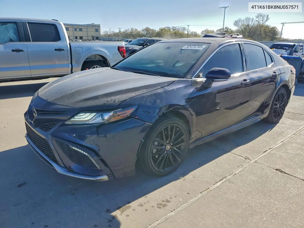 4T1K61BK8NU057571 2022 Toyota Camry Xse