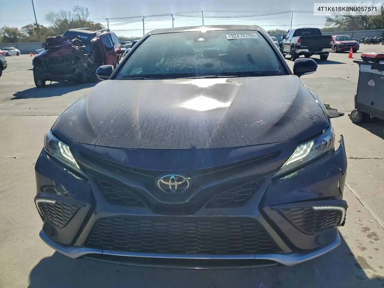 4T1K61BK8NU057571 2022 Toyota Camry Xse