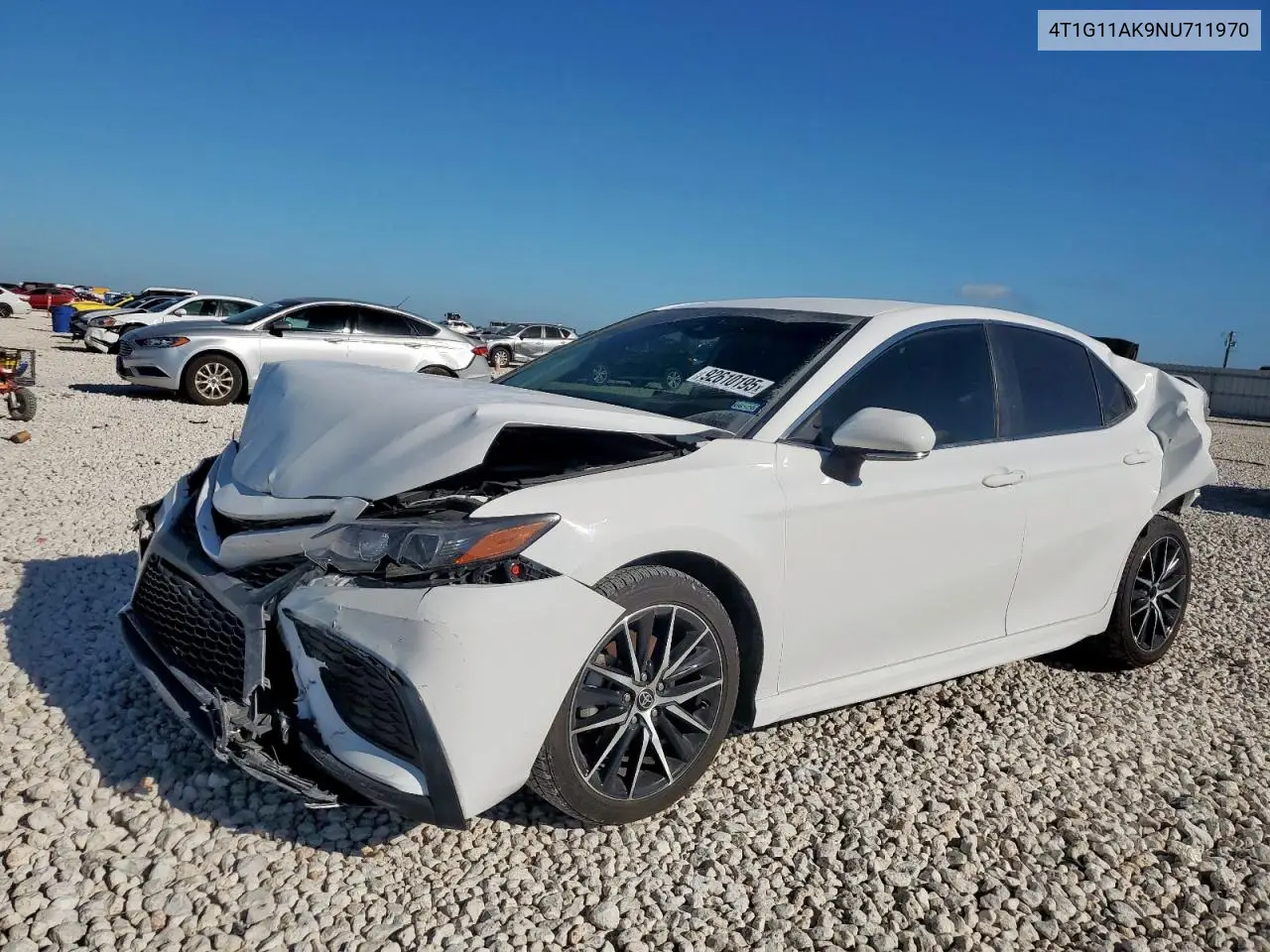 4T1G11AK9NU711970 2022 Toyota Camry Se