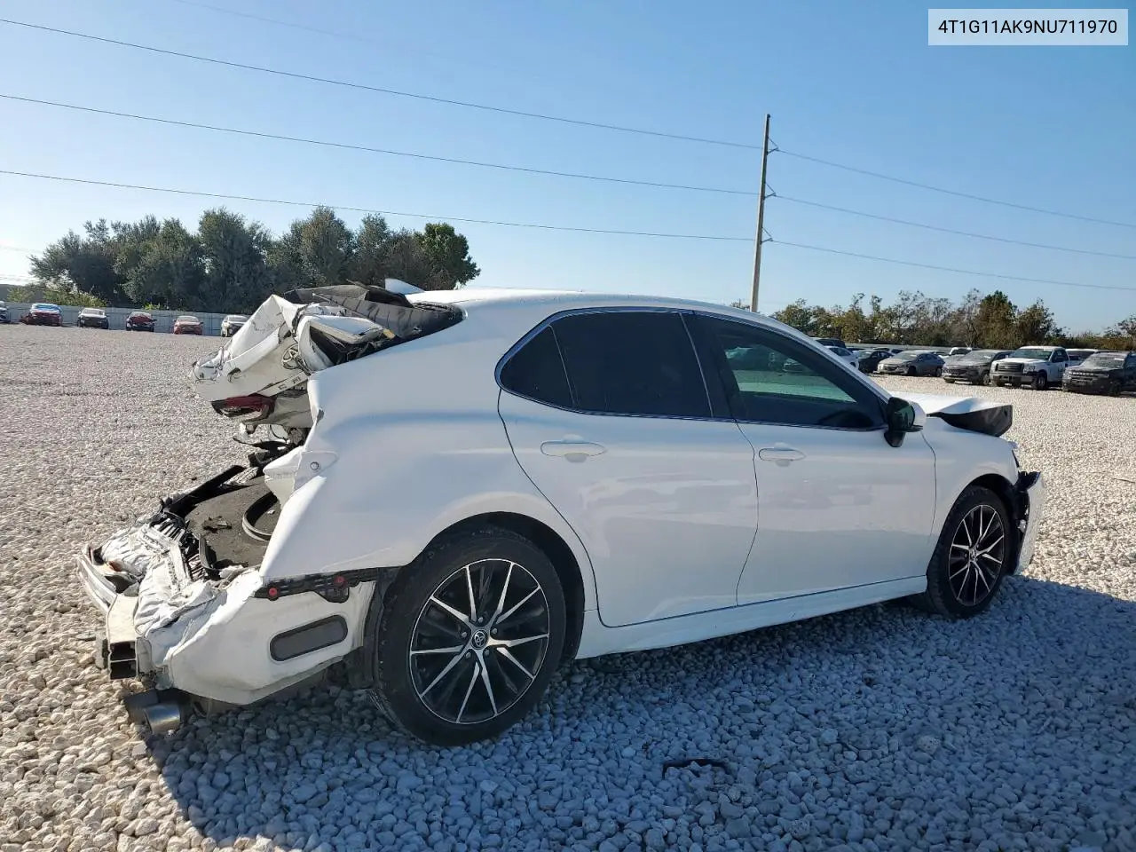4T1G11AK9NU711970 2022 Toyota Camry Se
