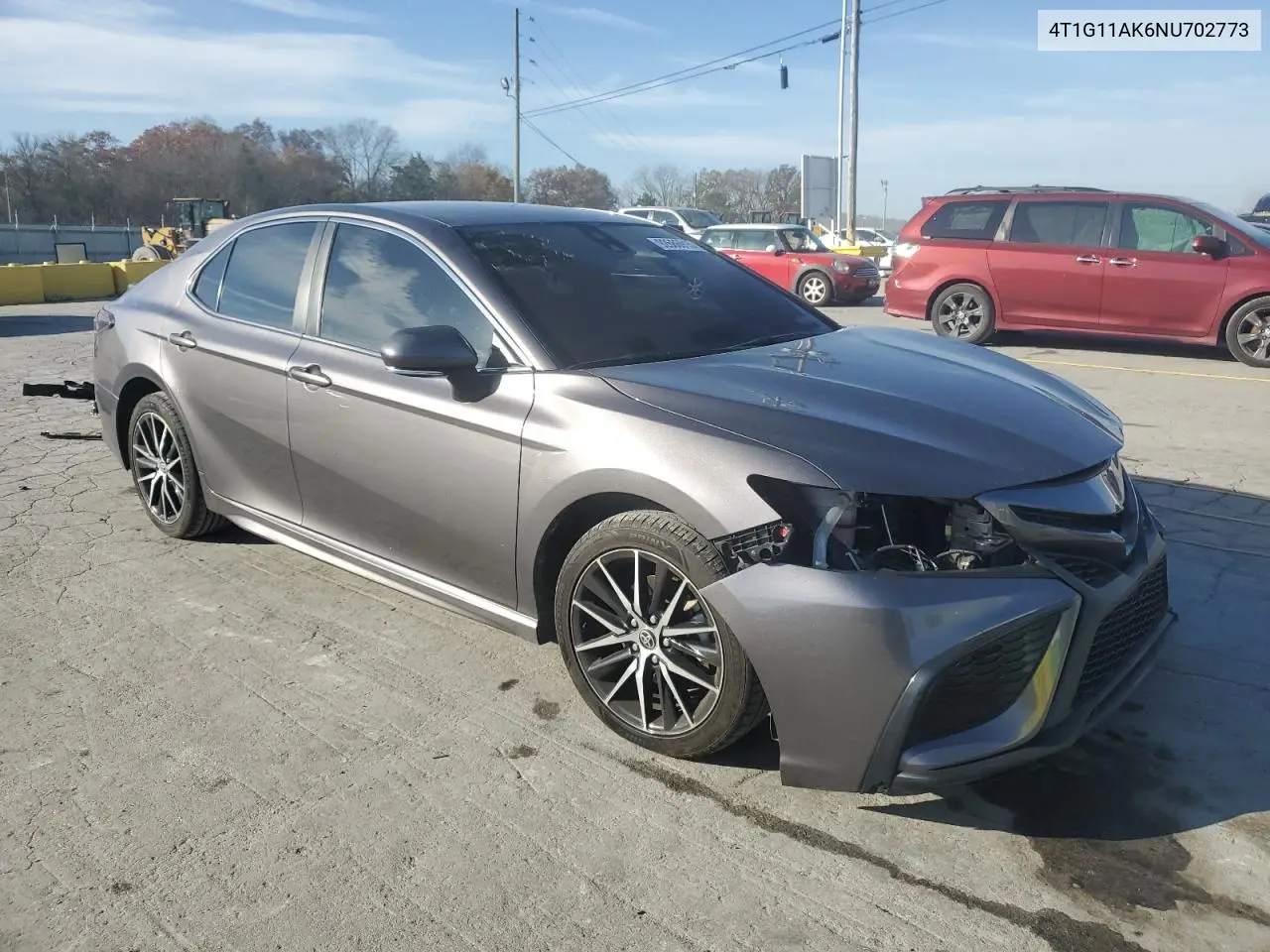 4T1G11AK6NU702773 2022 Toyota Camry Se