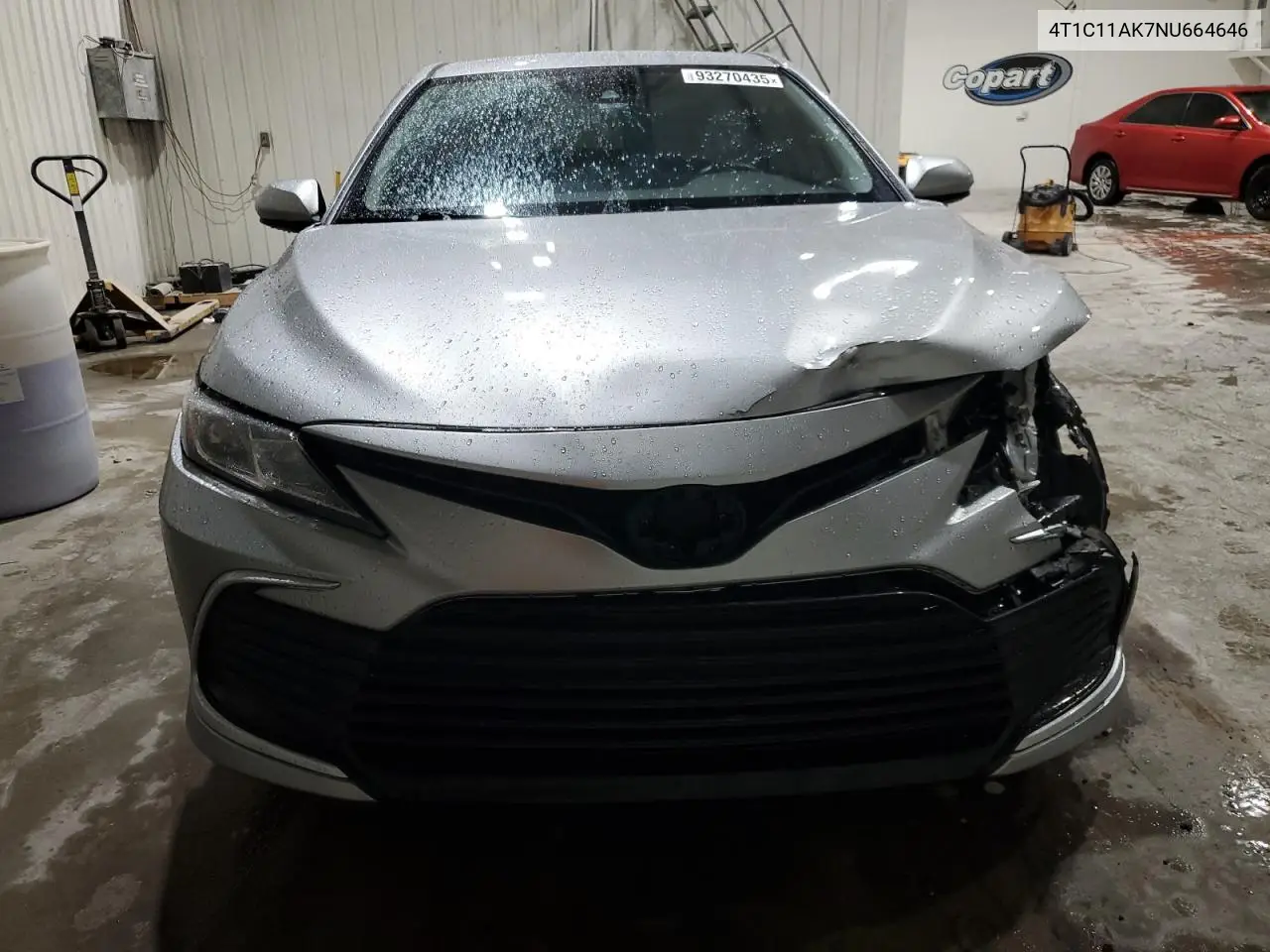 4T1C11AK7NU664646 2022 Toyota Camry Le