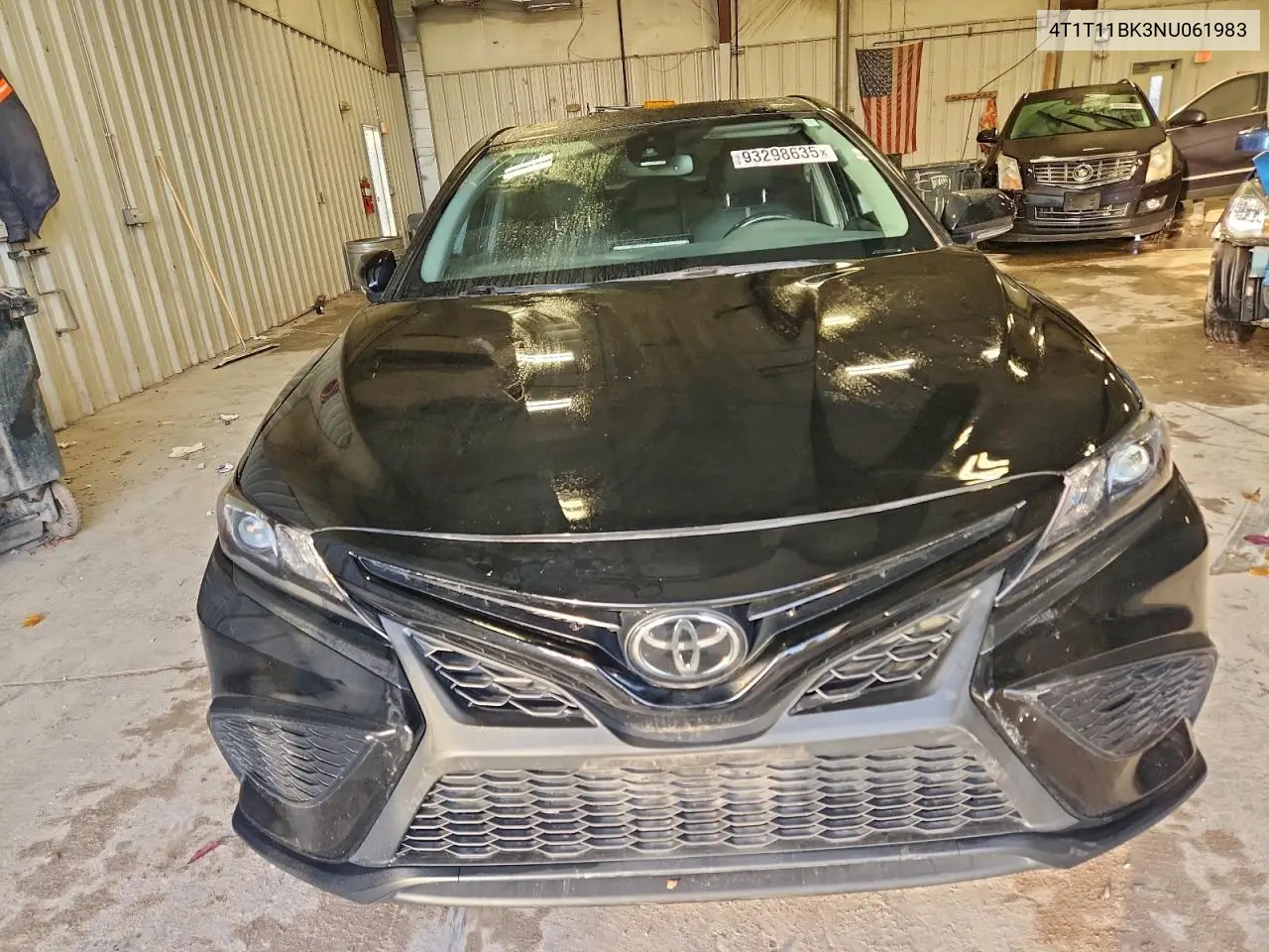 4T1T11BK3NU061983 2022 Toyota Camry Se