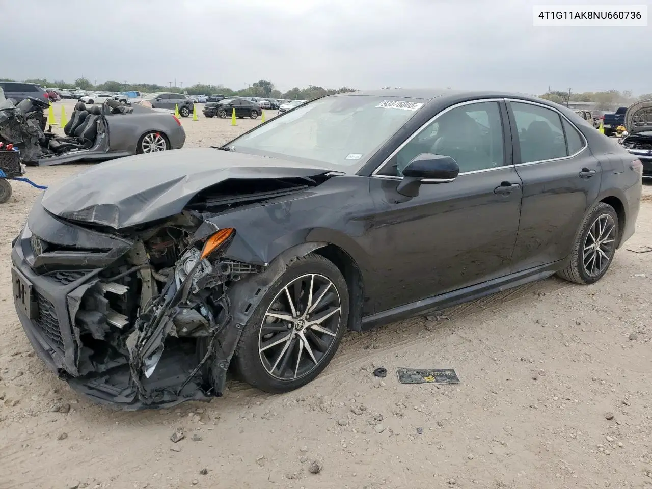 4T1G11AK8NU660736 2022 Toyota Camry Se