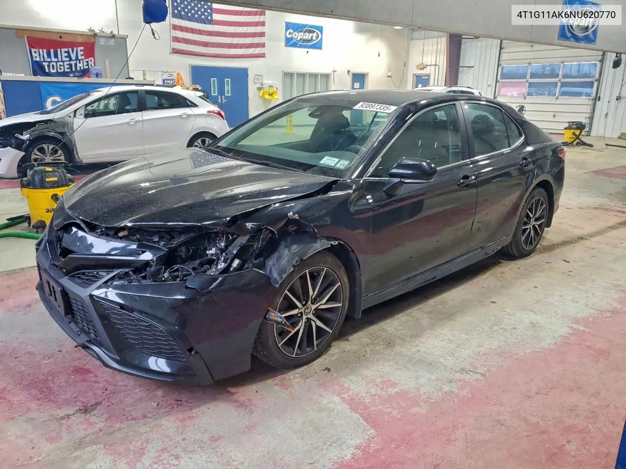 4T1G11AK6NU620770 2022 Toyota Camry Se