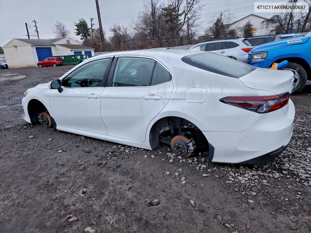 4T1C11AK6NU650687 2022 Toyota Camry Le
