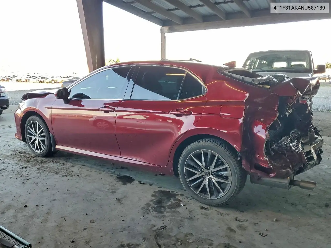 4T1F31AK4NU587189 2022 Toyota Camry Xle
