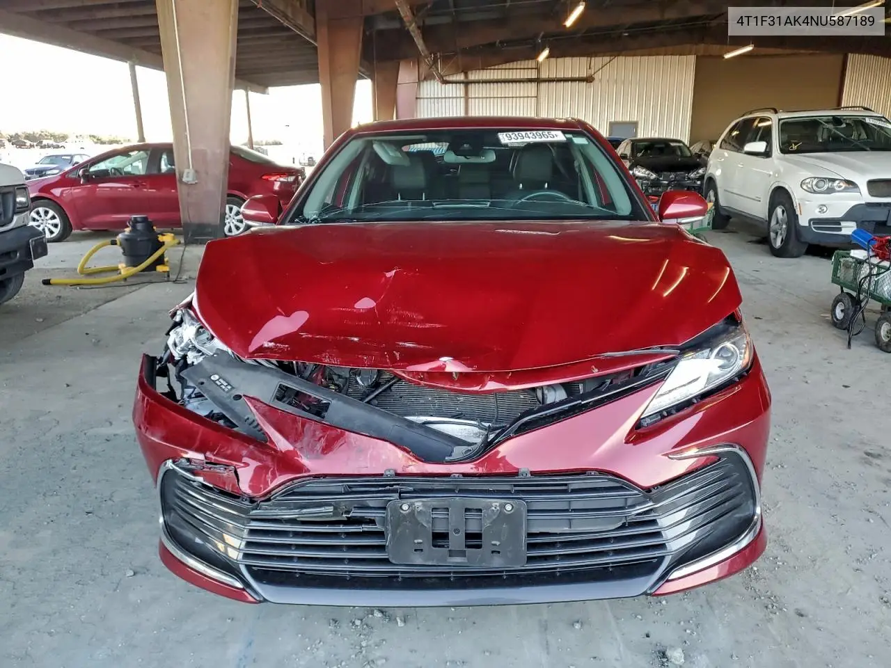 4T1F31AK4NU587189 2022 Toyota Camry Xle