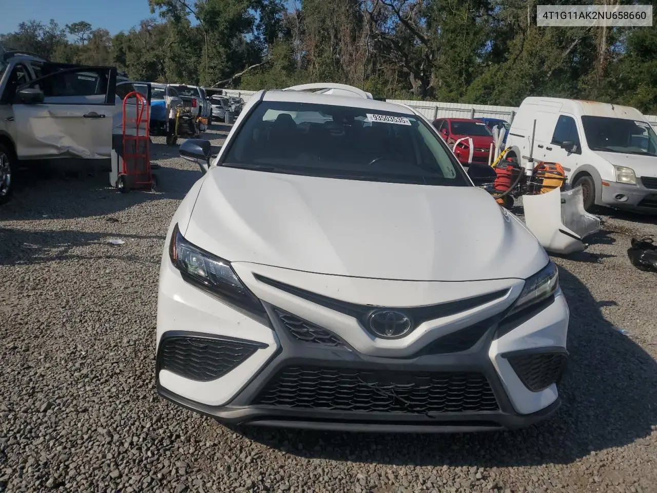 4T1G11AK2NU658660 2022 Toyota Camry Se