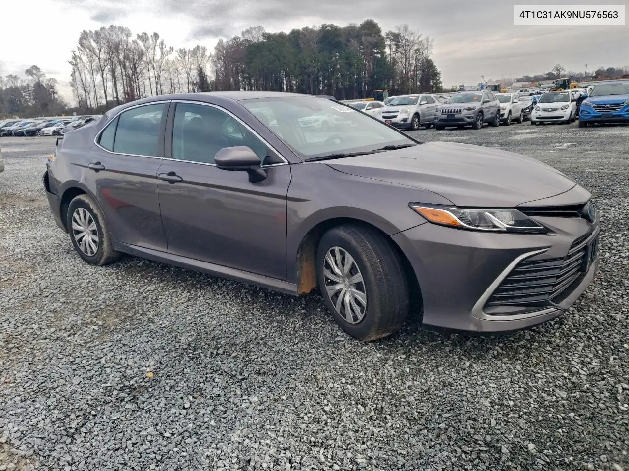 4T1C31AK9NU576563 2022 Toyota Camry Le
