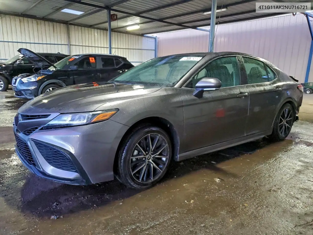 4T1G11AK2NU716721 2022 Toyota Camry Se