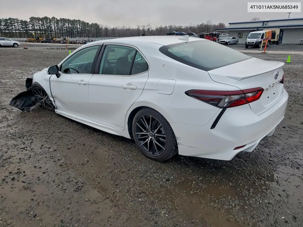 4T1G11AK5NU685349 2022 Toyota Camry Se