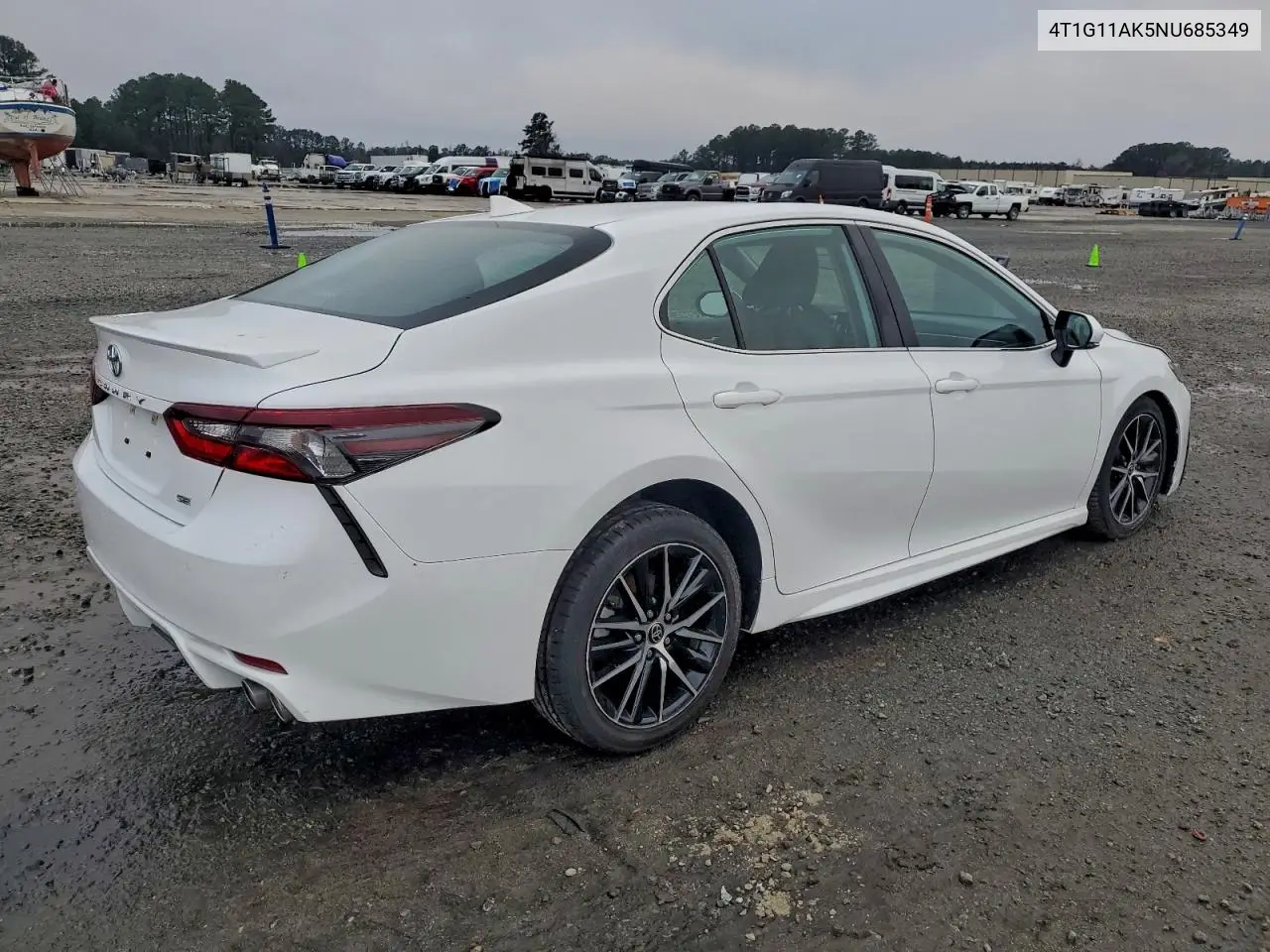 4T1G11AK5NU685349 2022 Toyota Camry Se