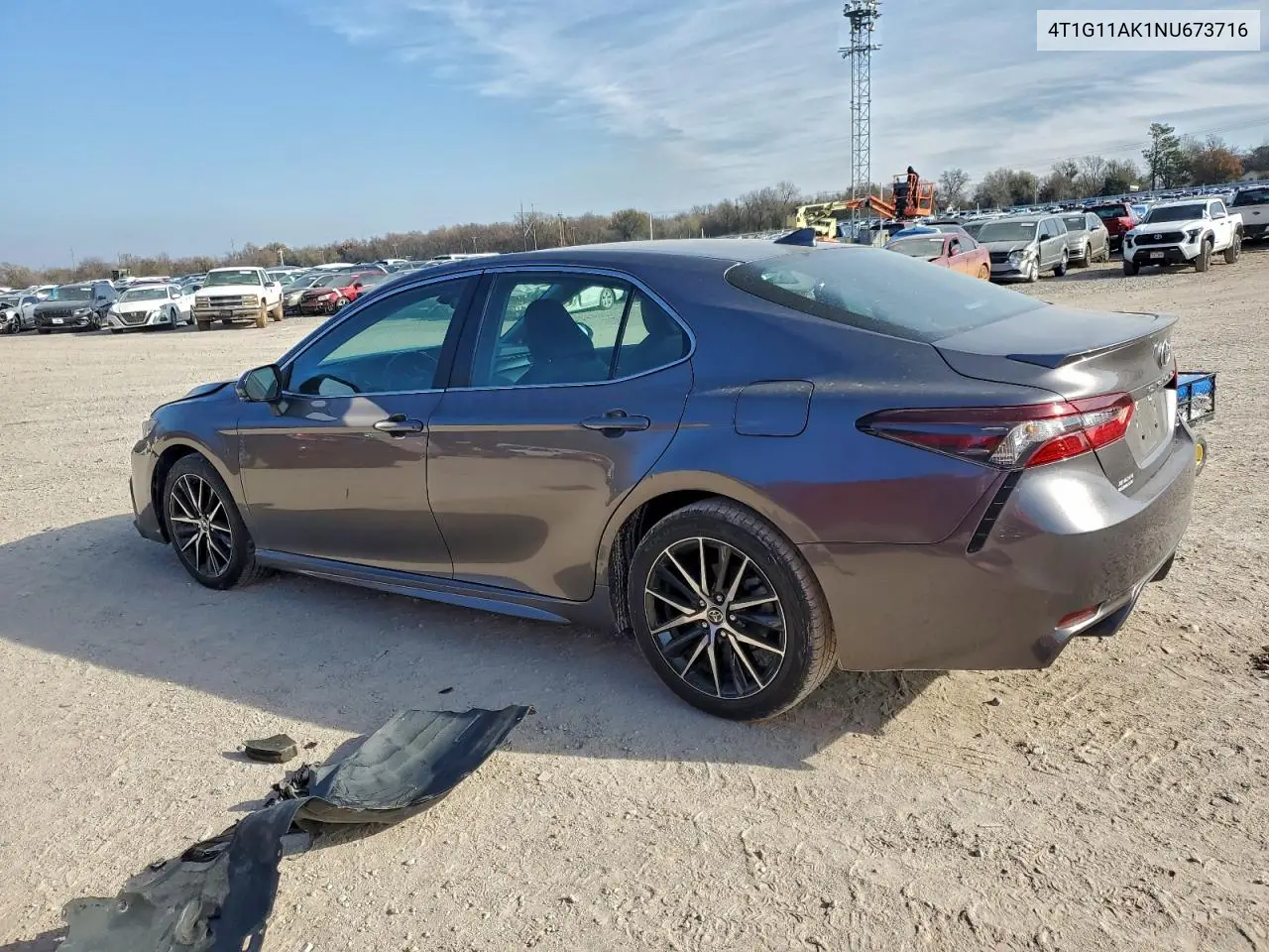 4T1G11AK1NU673716 2022 Toyota Camry Se