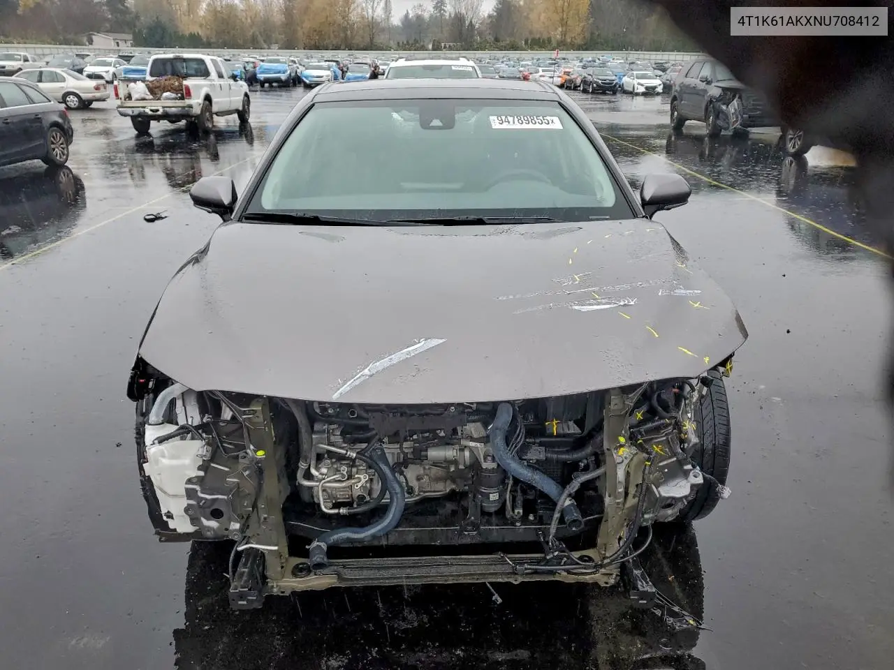 4T1K61AKXNU708412 2022 Toyota Camry Xse