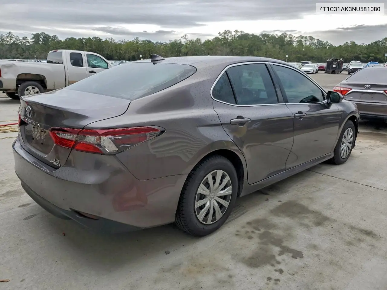4T1C31AK3NU581080 2022 Toyota Camry Le