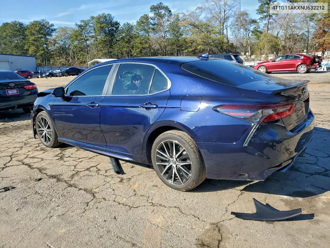 4T1G11AKXNU632212 2022 Toyota Camry Se