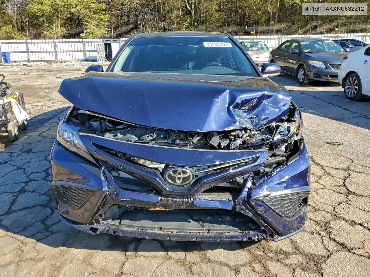 4T1G11AKXNU632212 2022 Toyota Camry Se