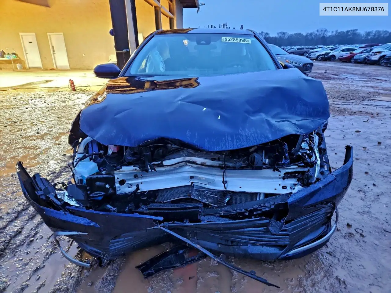 4T1C11AK8NU678376 2022 Toyota Camry Le