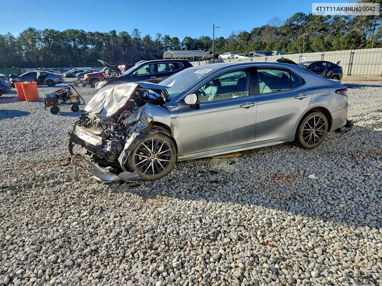 4T1T11AK8NU620042 2022 Toyota Camry Se
