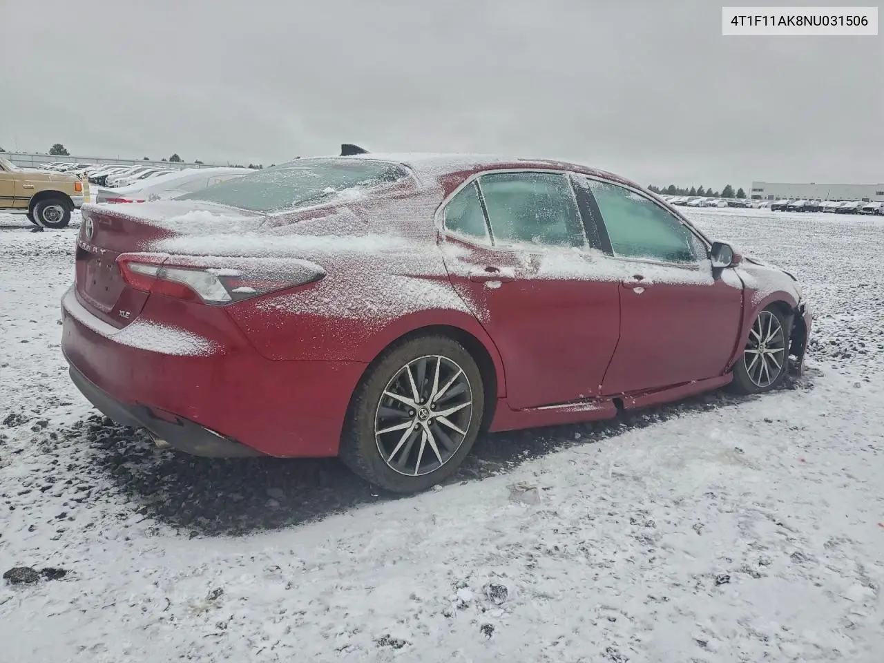 4T1F11AK8NU031506 2022 Toyota Camry Xle