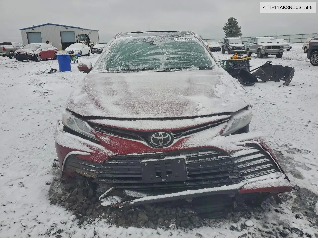 4T1F11AK8NU031506 2022 Toyota Camry Xle