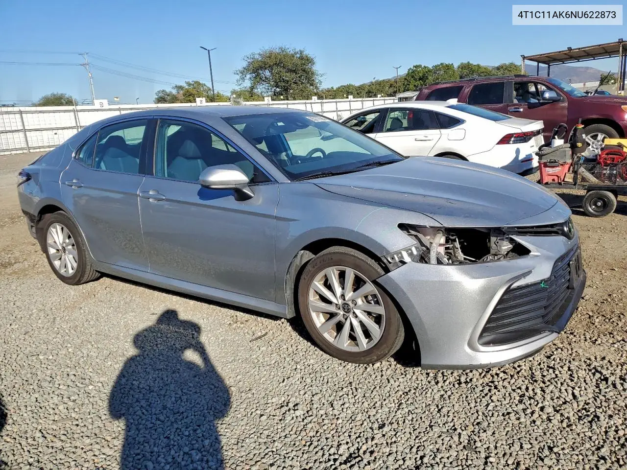 4T1C11AK6NU622873 2022 Toyota Camry Le